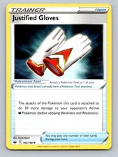 2021 Pokemon Card Chilling Reign Justified Gloves 143/198