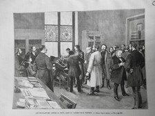 1886 Vaccin Vaccination Rage Pasteur 2 Anciens Journaux