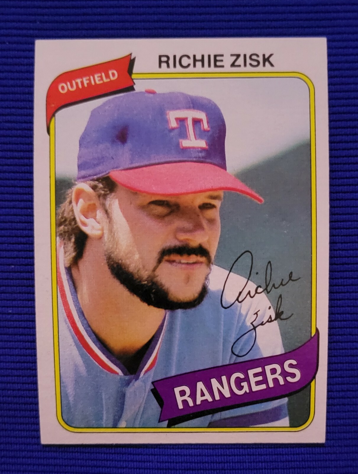 1980 TOPPS #620 RICHIE ZISK TEXAS RANGERS NM-MT OR BETTER 1,477 HITS 2 TIME AS