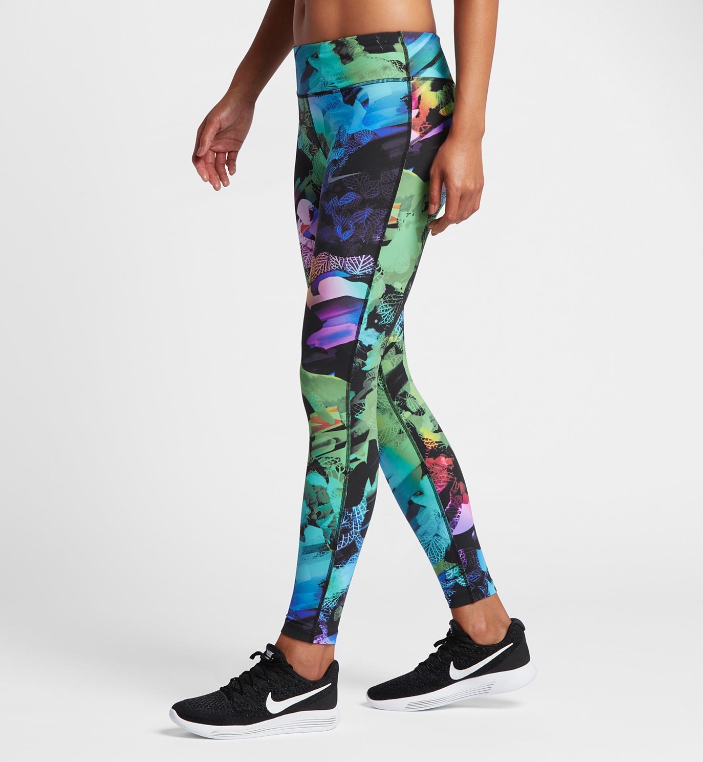 NIke Epic Lux Power Running Tights GYM TRAINING 849452-452 Medium NIke Epic Lux Power Running Tights GYM TRAINING 849452-452 Medium