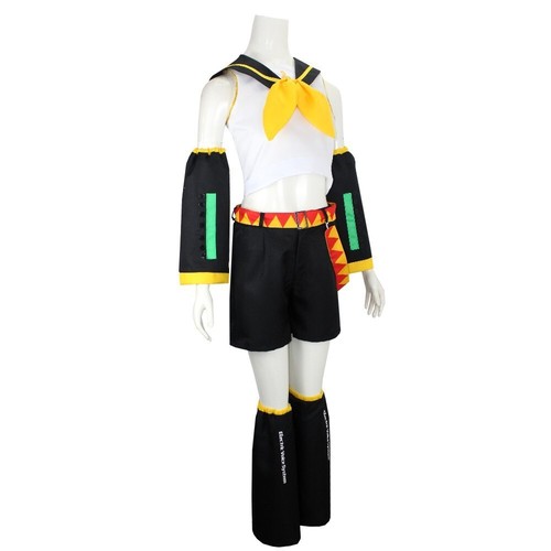 Cosplay Life Vocaloid 02 Kagamine Rin Halloween Costume for Women/Men Full Sets - Picture 3 of 18