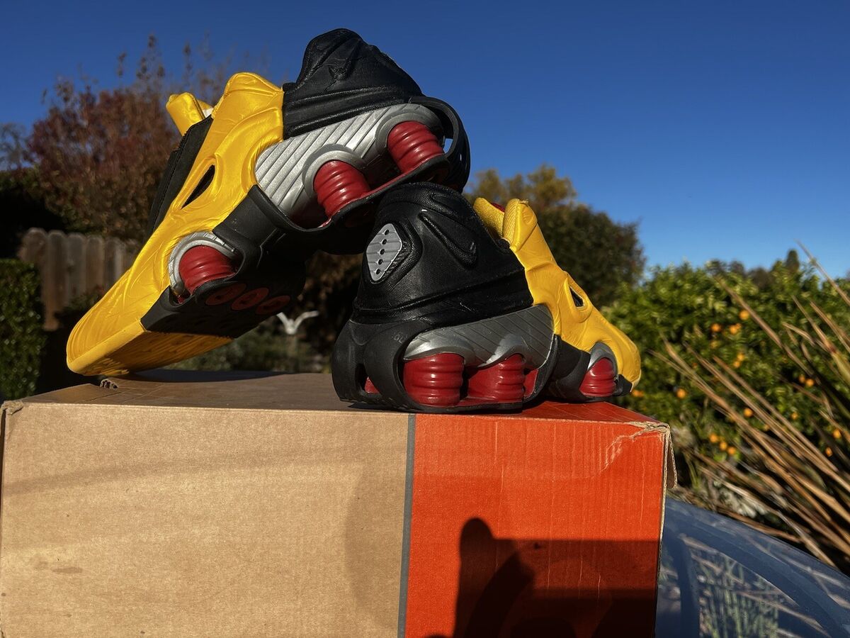 Extremely Rare Original Nike Shox XT Yellow Black Red OG Color Deadstock Size 11 eBay