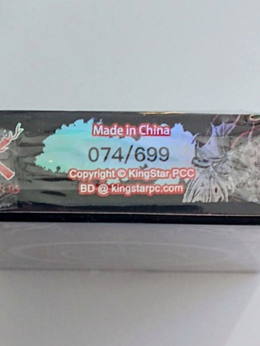 Words of Dragon Demon Edition Playing Card Deck King Star #74/699 New/Sealed LE - Picture 4 of 4