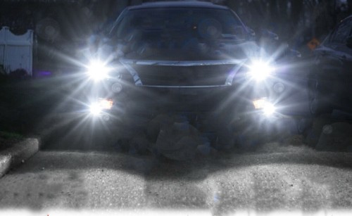 For FORD Crown Victoria 1998-2011 White 9007 LED Headlight 2x Bulbs Hi/Low beam - Picture 8 of 9