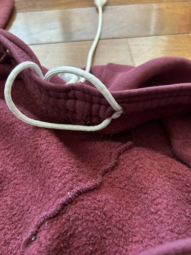 Vintage JC Penney USA Olympic Sweat Pants XL Red Maroon XL Embroidered READ FLAW - Picture 11 of 15