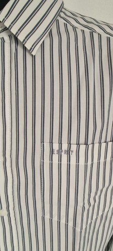 Esprit Hemd Baumwollhemd Freizeithemd Herrenhemd Slim Fit Gr: M - Bild 7 von 19