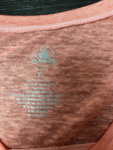 Disney Parks Mickey & Minnie Love Damen Top Gr. XL koralle, leicht - Bild 5 von 5