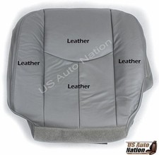 2003-06 TAHOE/SILVERADO/SUBURBAN/SIERRA LEATHER SEAT COVER DRIVER "GRAY" # 922