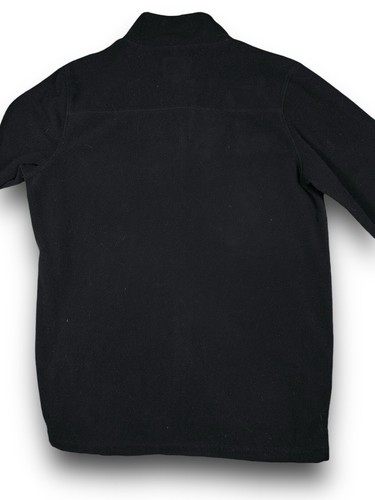 Legendary Whitetails Zip up Jacket Mens XLT Black Fleece Coat. Camouflage Trim. - Picture 11 of 12