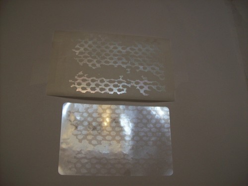 Tamper Proof Clear Overlays for ID Badge, Credit Card, Security Pass - Picture 5 of 5