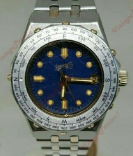 Raro Vintage Eberhard & Co Croisiere Donna Ref.41501/929 Quarzo Acciaio Lady