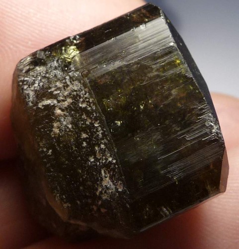 DRAVIT TURMALIN Kristall (9,6gr) Tourmaline Crystal, Mwajanga,Tanzania - Picture 4 of 5