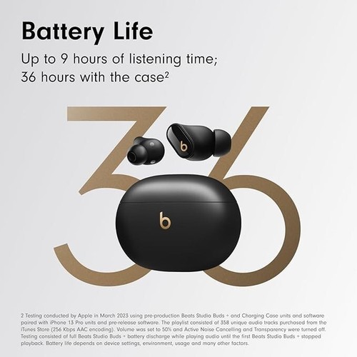 Beats Studio Buds + | True Wireless Noise Cancelling Earbuds - Picture 14 of 20