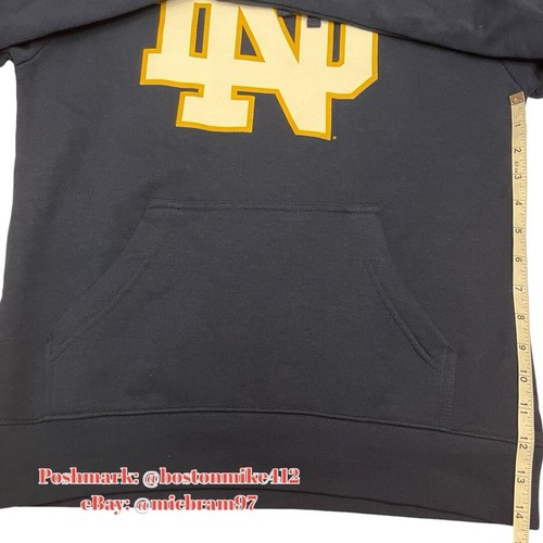 Notre Dame Sweatshirt SM University of Notre Dame Hoodie Fanatics ADULT/ UNISEX - Picture 13 of 17