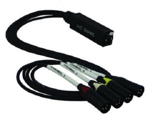 Pro-Co-AOC-FAN2-4XM-SR-Analog-over-Cat5e-EtherCON-XLRF-Ships-FREE-to-the-USA