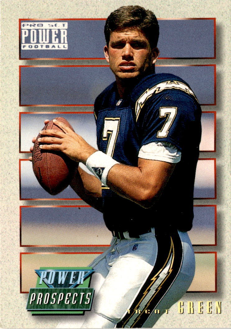 1993 Pro Set Power Update: Power Prospects Gold #PP3 Trent Green
