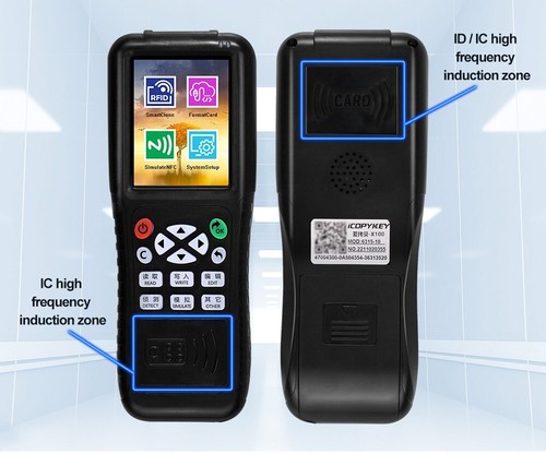 Programador de tarjetas de clave RFID clonador NFC copiadora lector de IC/ID decodificación de aplicaciones móviles - Imagen 10 de 16