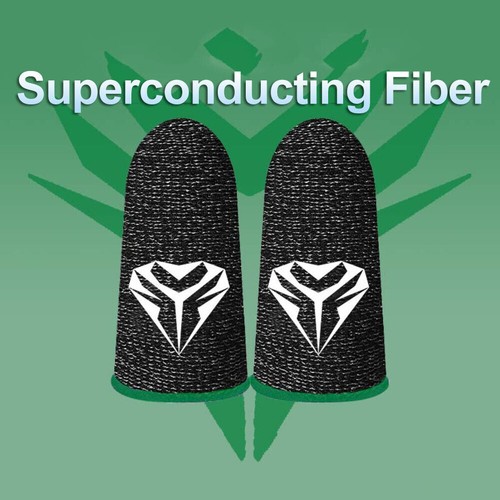 2PCS PUBG Game Finger Sleeve Thumb Gloves Mobile Phone Game Equipment Sweatproof - Picture 7 of 15