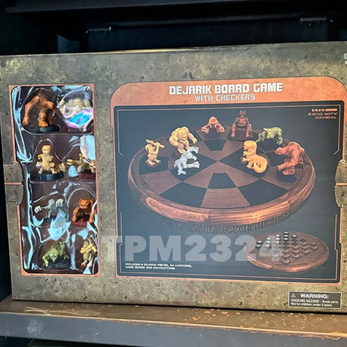 Disney Parks Star Wars Galaxy Edge Dejarik Board Game 8 Figures Checkers New