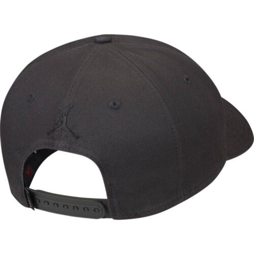 Gorra Nike Jordan Pro Jumpman Nike Jordan Gris Humo Negro Color Sombrero Original Nuevo - Imagen 2 de 5