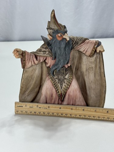 World Of Krystonia Figurine N'Chakk Wizard 1988 Made in England VINTAGE - Picture 9 of 9