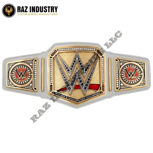 New Women's Undisputed Championship Replica Wrestling Belt 2mm/4mm/6mm/8mm - Picture 4 of 5