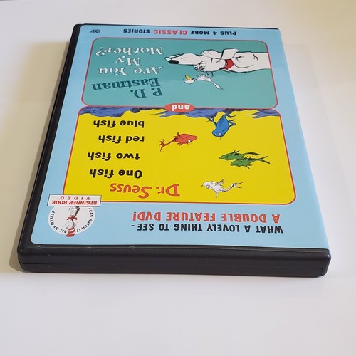 Dr. Seuss: One Fish Two Fish Red Fish Blue Fish/Are You My Mother? Like New OOP - Picture 10 of 15