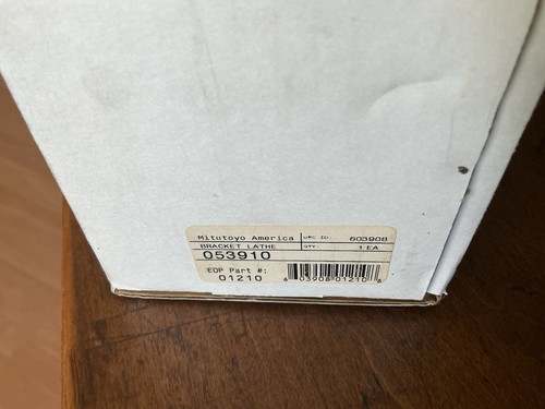 MITUTOYO LATHE MACHINE BRACKET KIT 053910  - Picture 2 of 2