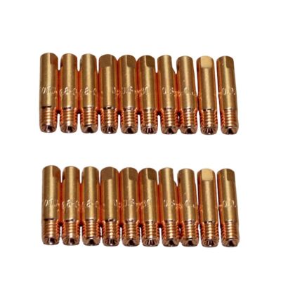 MB15 Stromdüse Kontaktdüse MB14  M6 x 25 Ø 1,0 mm 20 STK. E-Cu TBI Einhell Güde