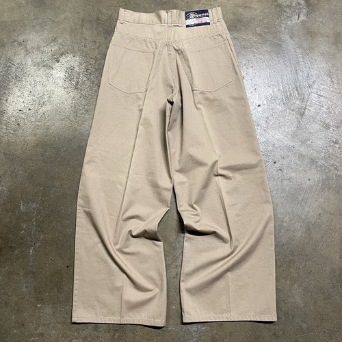 Vintage Y2K Request Jeans Wide Leg Baggy Khaki Pants JNCO Fits 29 x 30 - 第 2/6 張圖片