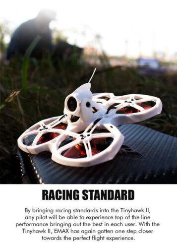 EMAX Tinyhawk II BNF FPV Racing Drone Work with FrSky D8 F4 FC 5A ESC 0802 Motor - Picture 6 of 11