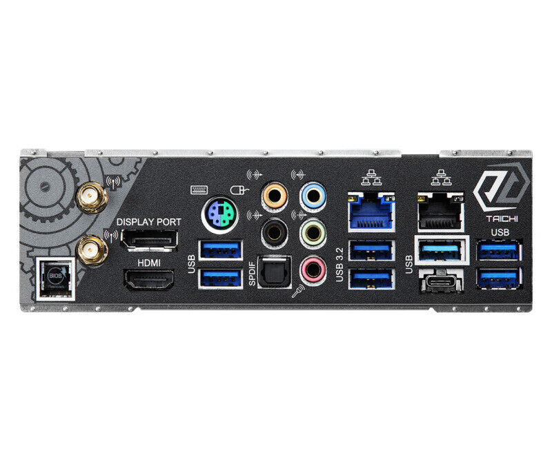 ASRock Z490 Taichi Motherboard Intel Z490 LGA 1200 ATX M.2