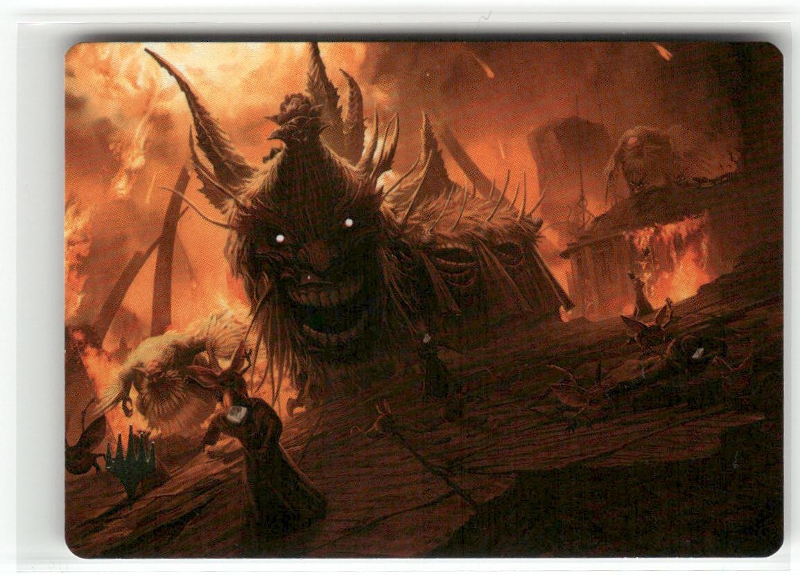 T*u様 MTG FINAL FANTASY 　　アートカード サインのみ　13 MTG FF 箔押しサイン入りアートカードセット【マジック ザ