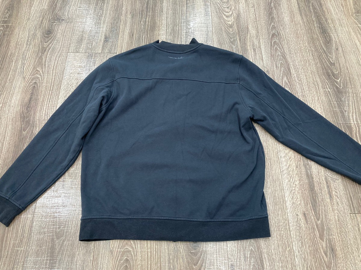 TRAVIS MATHEW XL ネイビー ジャケット　ゴルフ Travis Mathew Men's XL Navy Blue Full Zip Performance Sweat