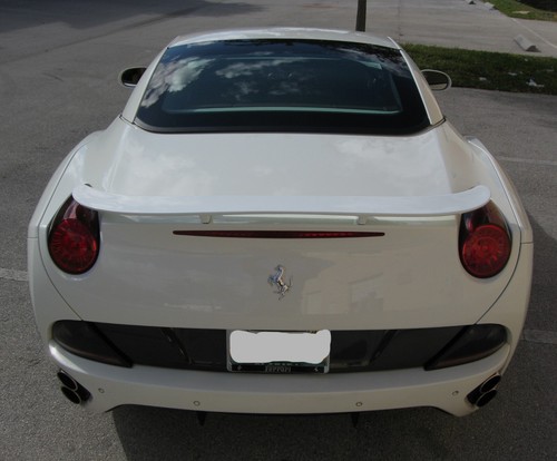 2008-14 Ferrari California lineaTesoro rear 2post Wing Spoiler FRP Made in USA - Picture 12 of 13