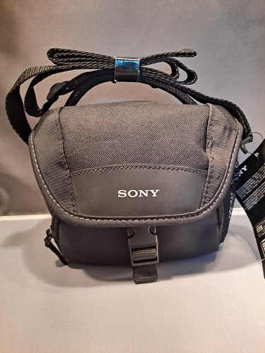 Sony LCSU11 Camera Bag Carrying Case - Black New With Tag - Picture 8 of 8