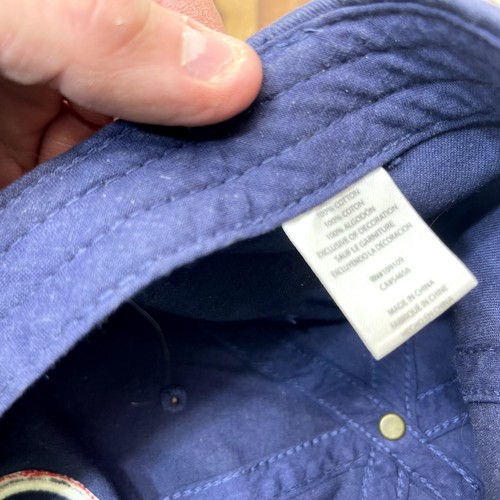 Life is Good Hat Cap Blue Patch Adjustable One Size Fits Unisex Men Women - Picture 11 of 11