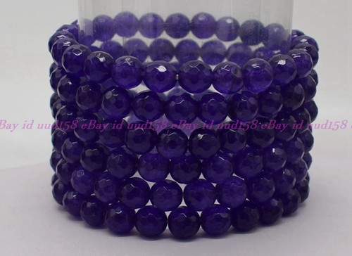 Wholesale Lots 6 Pcs 8mm Natural Gemstone Crystal Healing Stretch Bracelet 7.5” - Picture 119 of 131