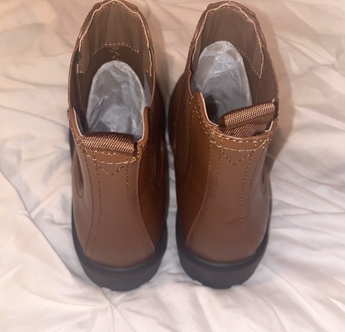 Botas Chelsea veganas marrones con suela Nine West para mujer Yullon talla 8 - Imagen 4 de 7