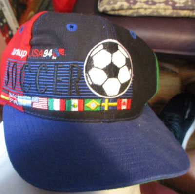 NWOT Original 1994 WORLD CUP USA Multicolor Snapback Hat By The