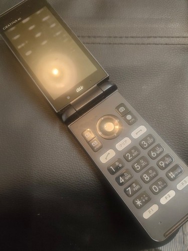 Kyocera KYF31 au GRATINA 4G Cell Phone for Japan black GP - 第 1/2 張圖片