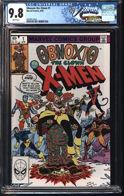 Marvel Comics Obnoxio the Clown #1 4/83 FANTAST CGC 9.8 White