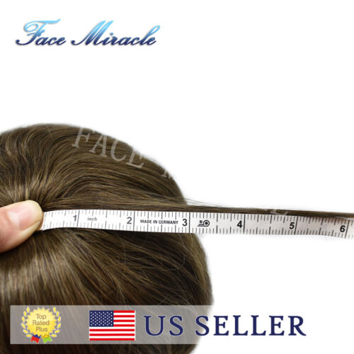 All Lace Topee for Men Human Hair System Transparent French Lace Hair Wig Units - Picture 5 of 74