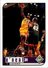 1998-99 UD Choice Preview #68 Shaquille O'Neal basketball card 10K