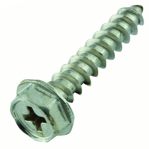 #8 X 1/2 In. Phillips Hex Head Stainless Steel Sheet Metal Screw (25-Pack) - Picture 7 of 12