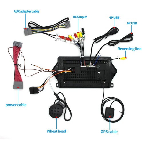 For 2007-2013 Honda Acura MDX Android 13.0 Car Stereo Radio GPS  Carplay FM - Picture 23 of 23