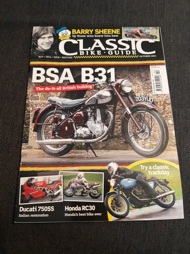 Classic Bike Guide Magazin Oktober 2021, Barry Sheene - Bild 1 von 1