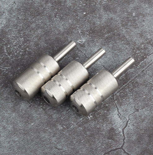 Tattoo Machine Tube Handle Grip for Machine Tip 304 Stainless Steel Silver 22,25 - Picture 3 of 3