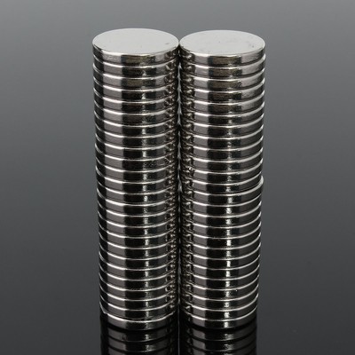 15 MAGNETI NEODIMIO 15X2 MM CALAMITA POTENTE FIMO CERAMICA MAGNETE CALAMITE