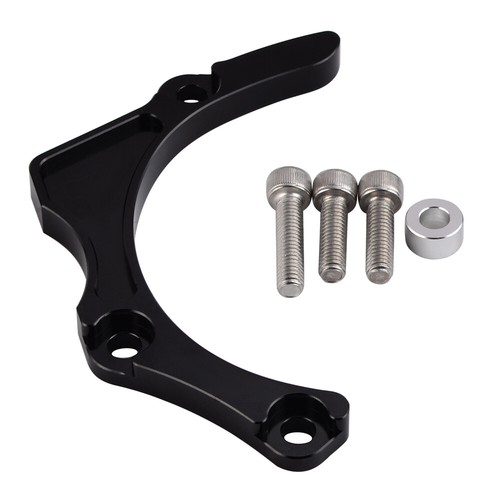 Aluminum Case Saver Kettenführungsschutz Für Honda TRX450ER 2006-2014 Schwarz - Bild 3 von 5